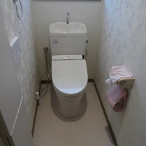 施工事例：TOTOトイレリフォーム ピュアレストQR施工事例 国分寺市編